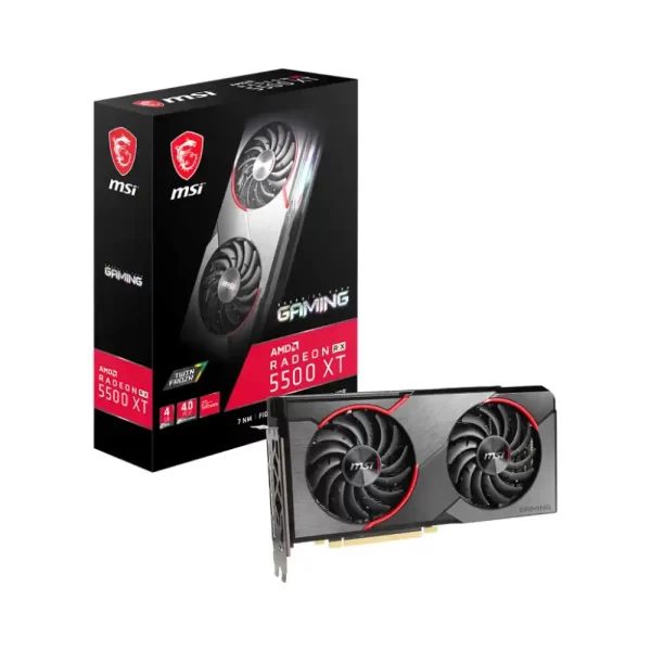 MSI Radeon RX 5500 XT Gaming 4G - Balenie s grafickou kartou