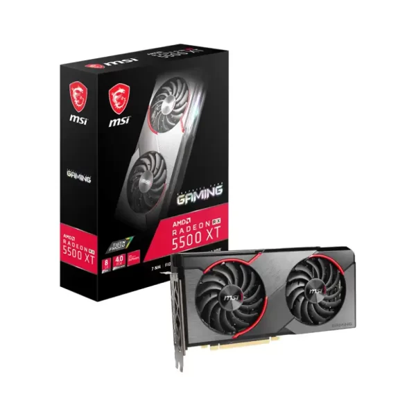 MSI Radeon RX 5500 XT Gaming 8G - Balenie s grafickou kartou