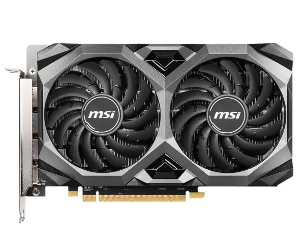 MSI Radeon RX 5500 XT MECH 4G OC - Predný pohľad na grafickú kartu