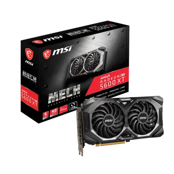 MSI Radeon RX 5600 XT MECH - Balenie s grafickou kartou