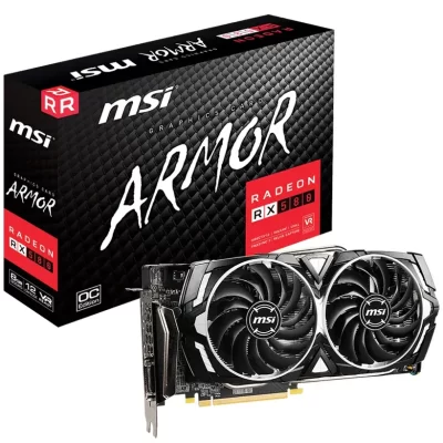 MSI Radeon RX 580 ARMOR X - Grafická karta a balenie