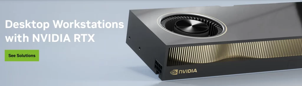 Nvidia RTX workstation GPU