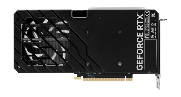 Gainward GeForce RTX 4060 Ti Ghost 8GB Dizajn zadného krytu