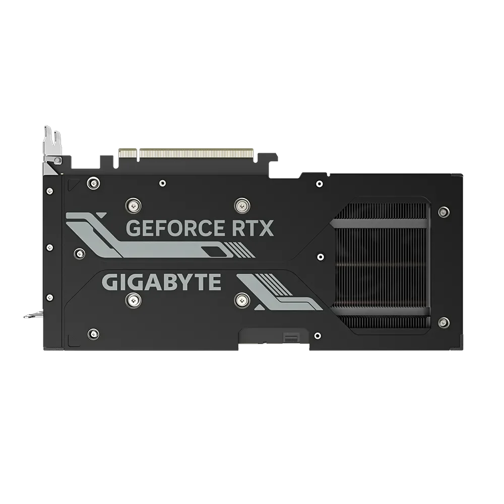 Gigabyte_GeForce_RTX_4070_WINDFORCE_OC_V2_12G_-_Zadná_strana_grafickej_karty