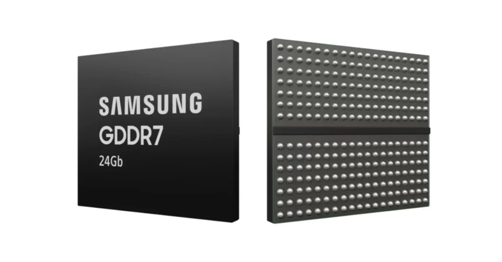 Samsung 24GB GDDR7 DRAM