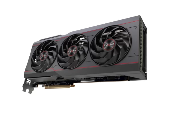 Sapphire Amd Radeon PULSE RX 7900 XT 20GB - Bočný pohľad na grafickú kartu