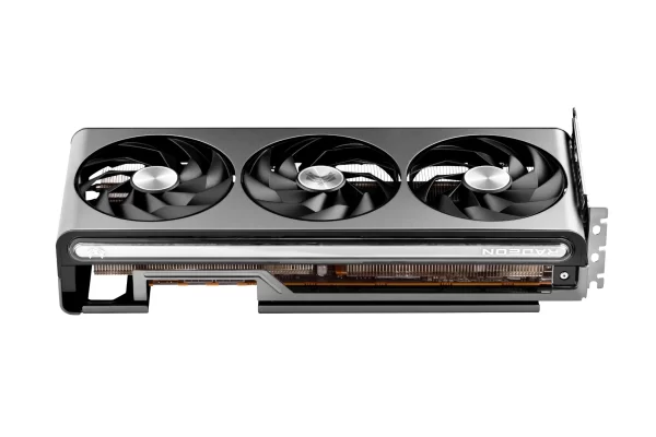 Sapphire NITRO+ AMD Radeon RX 7800 XT 16GB Pohľad na konektory grafickej karty