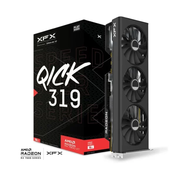 XFX Speedster QICK 319 Radeon RX 7800 XT 16GB Core Edition - Grafická karta so svojím balením