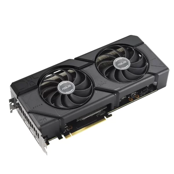 ASUS Dual Radeon RX 7800 XT OC Edition Detailný pohľad na kartu