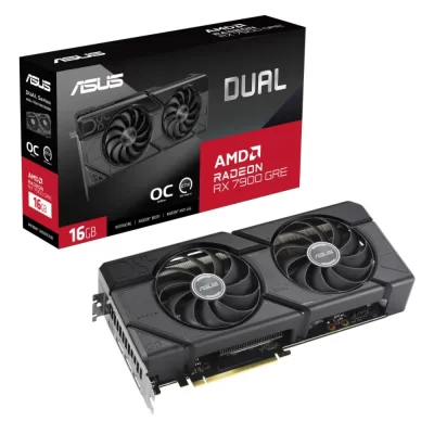 ASUS Dual Radeon RX 7900 GRE OC Edition - Balenie s grafickou kartou a boxom