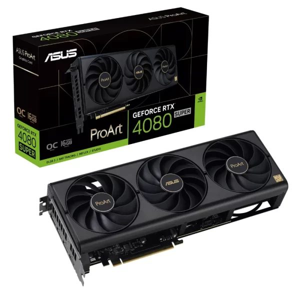 Asus ProArt GeForce RTX 4080 SUPER OC Edition Grafická karta s balením