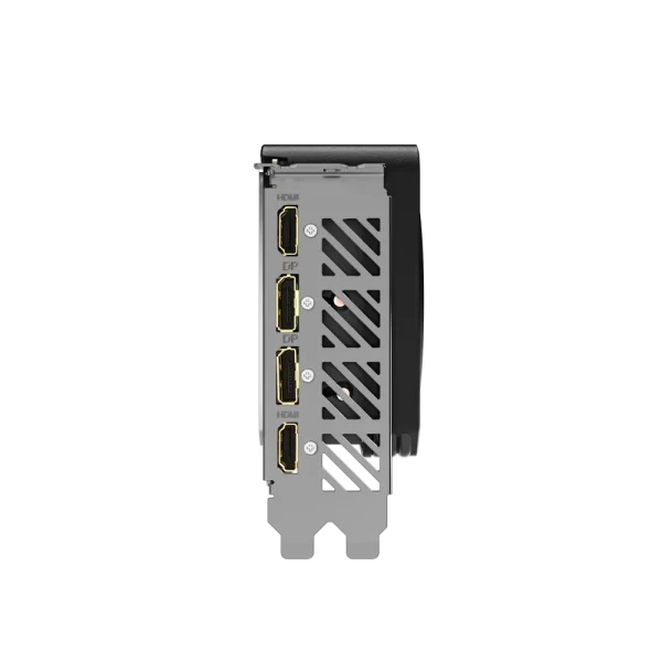 Gigabyte GeForce RTX 4060 Ti Porty - HDMI a DisplayPort porty na grafickej karte.