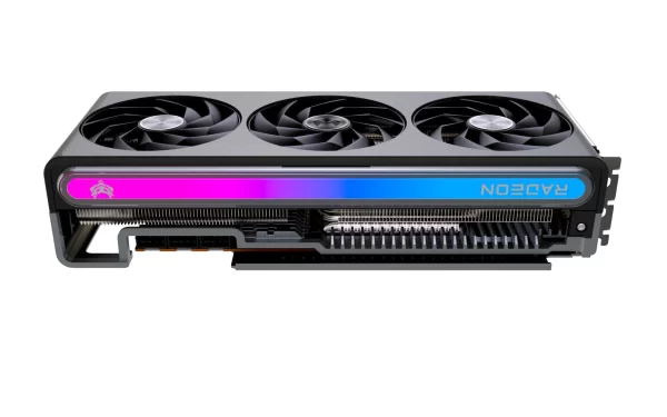 Sapphire Radeon RX 7900 XTX NITRO+ Vapor-X 24GB - Zadný kryt s logom