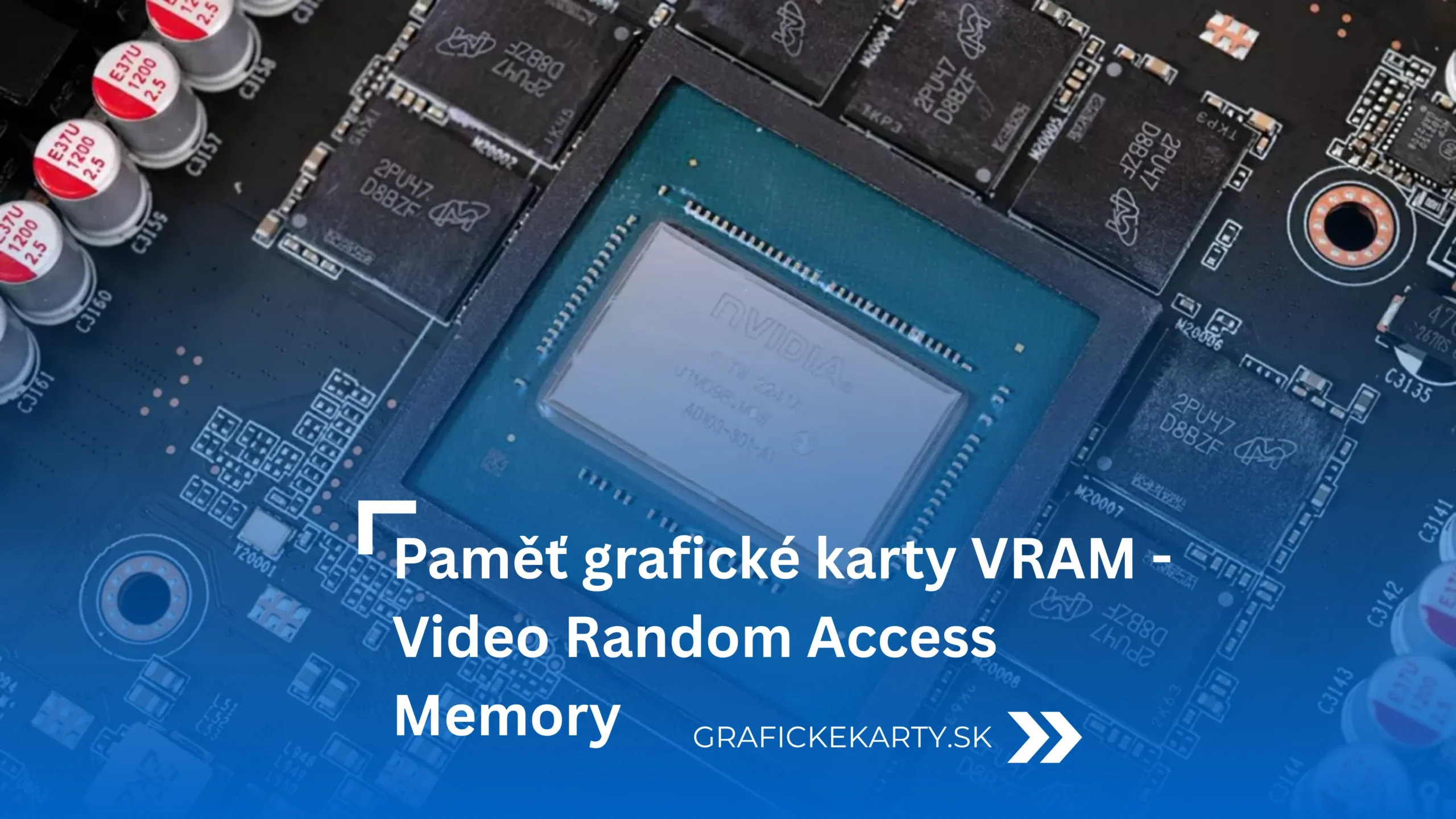 paměť grafické karty VRAM - Ilustrační obrázek