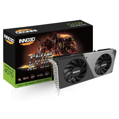 INNO3D_GeForce_RTX_4070_TWIN_X2_OC_- Grafická karta a balenie