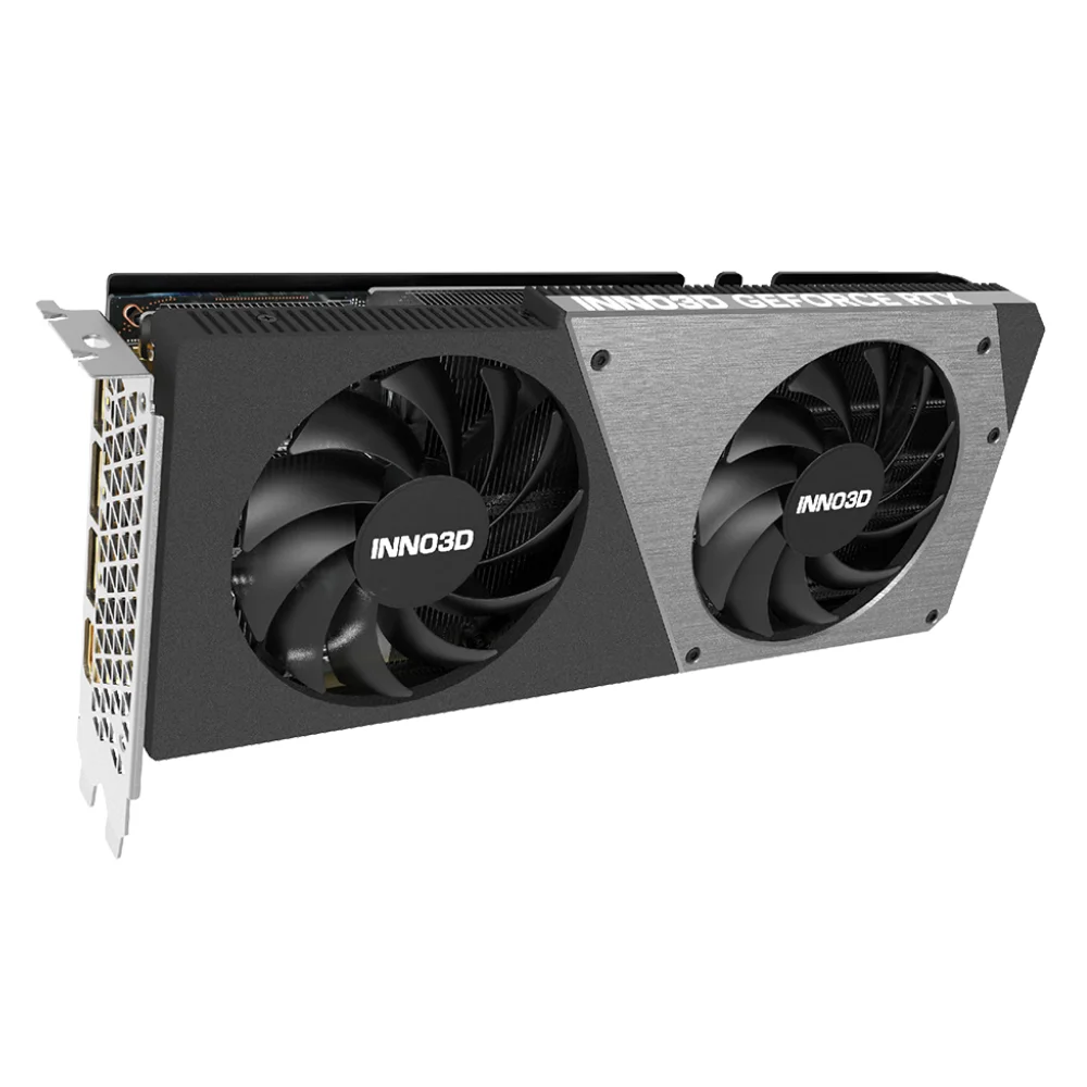 INNO3D_GeForce_RTX_4070_TWIN_X2_OC_- Grafická karta s dvoma ventilátormi
