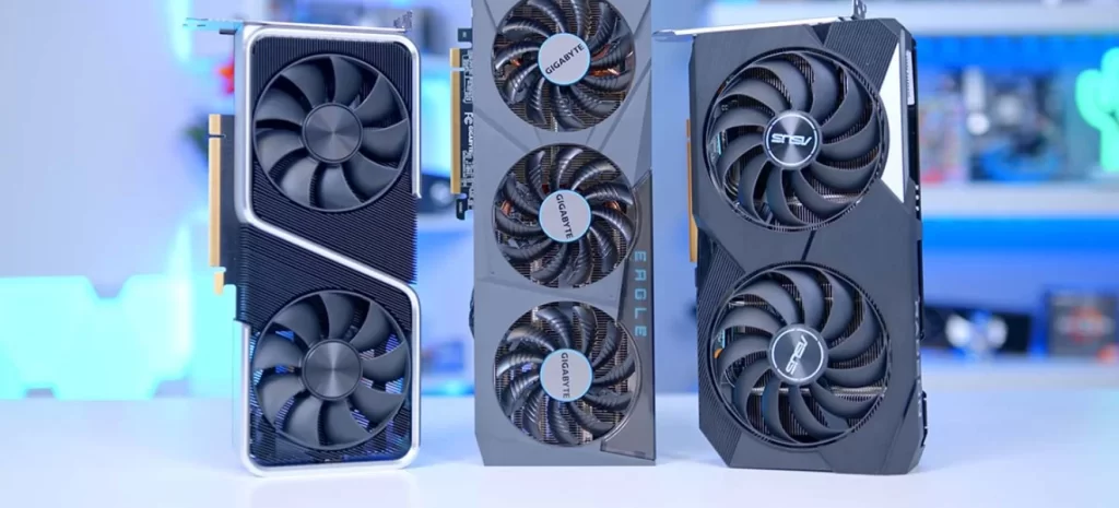 Porovnanie gaming series GPU GeForce RTX vs Radeon RX vs Intel ARC