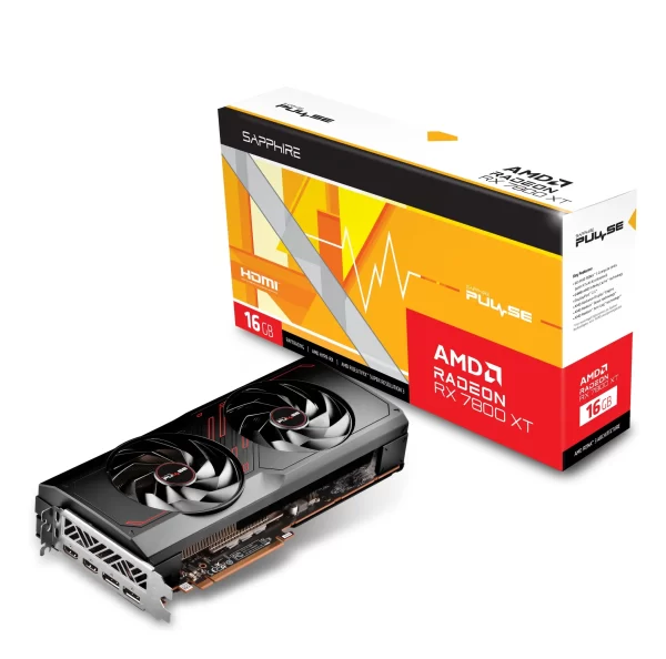 Sapphire Radeon RX 7800 XT PULSE GAMING 16GB Grafická karta s balením