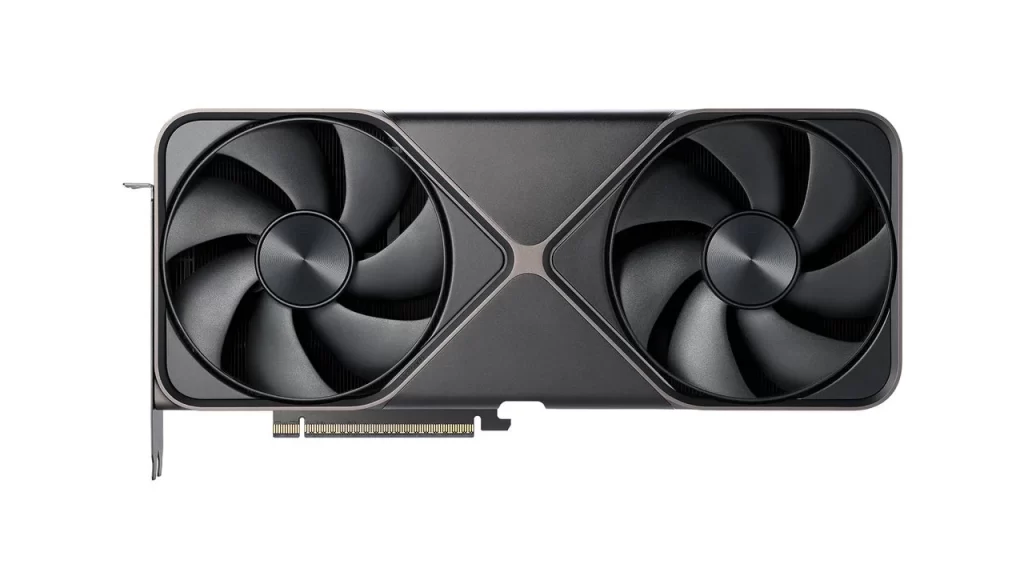 Nvidia GeForce RTX 5080 - predná strana