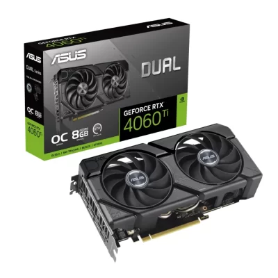 ASUS Dual GeForce RTX 4060 Ti EVO OC Edition 8GB – balenie so samotnou kartou
