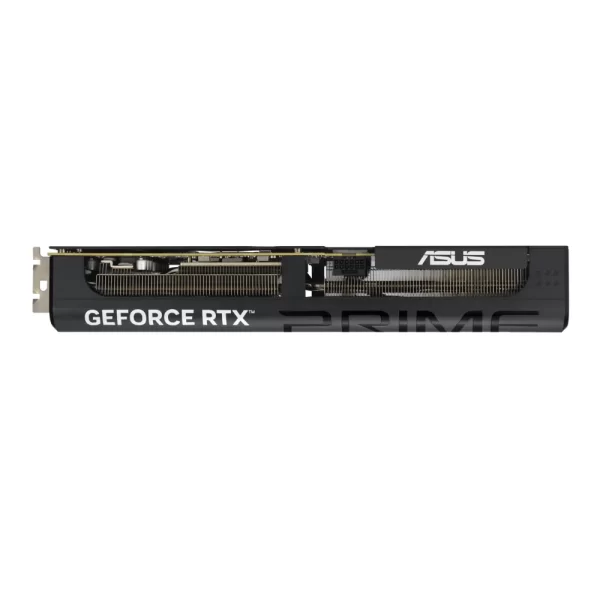Asus PRIME GeForce RTX 5070 12GB GDDR7 – Bočný pohľad na chladič a logo PRIME