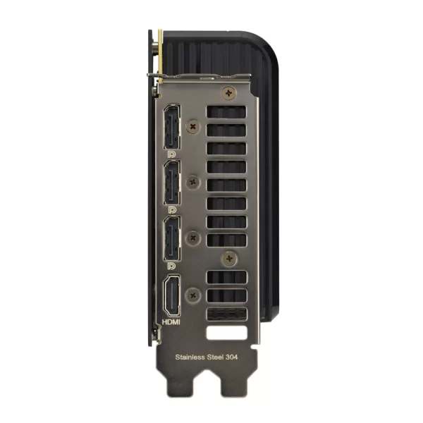 Asus PRIME GeForce RTX 5070 12GB GDDR7 – Výstupné porty na paneli (HDMI a DisplayPort)