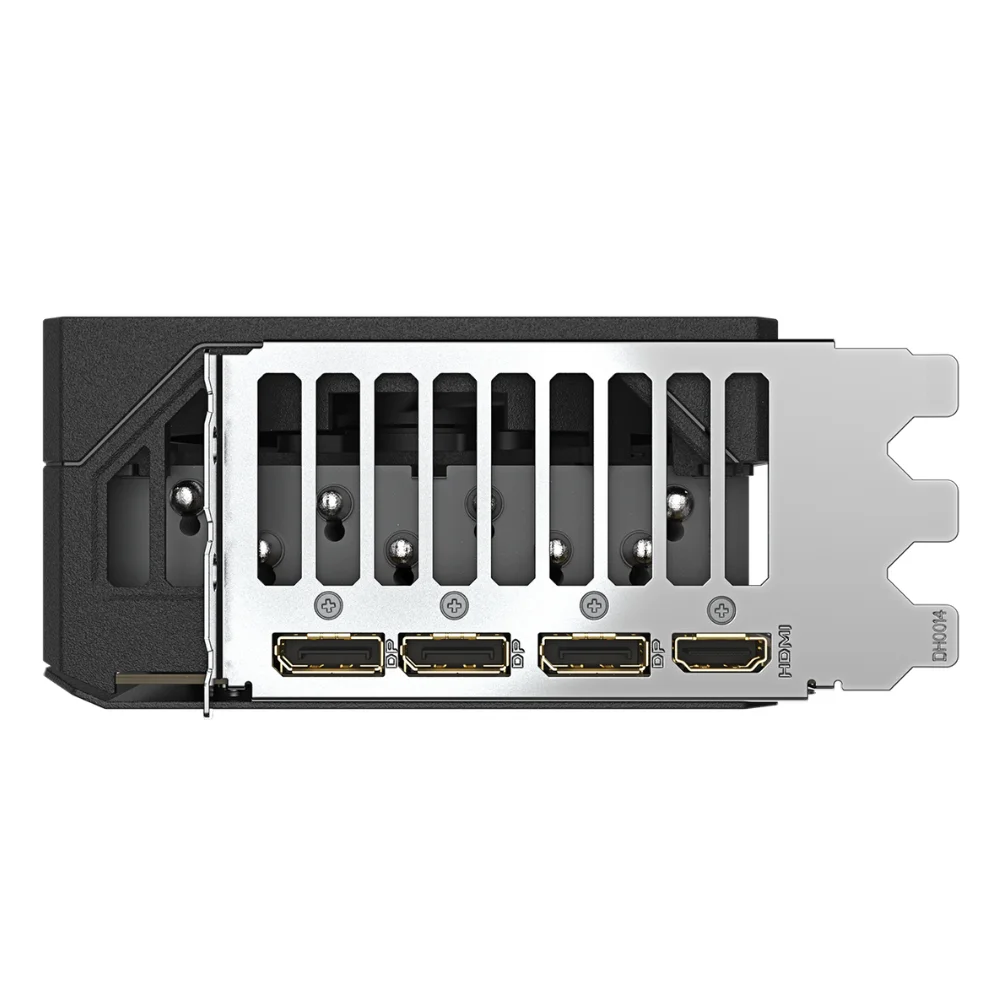 Gigabyte AORUS GeForce RTX 5070 MASTER 12GB – konektorová výbava DisplayPort a HDMI Gigabyte AORUS GeForce RTX 5070 MASTER 12GB – konektorová výbava DisplayPort a HDMI
