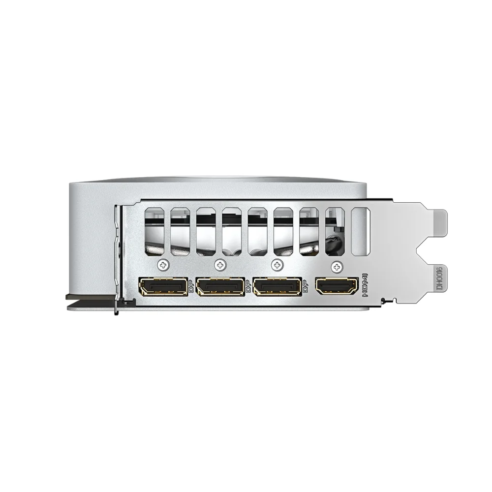 Gigabyte GeForce RTX 5080 AERO OC SFF 16GB – Výstupné porty s 3x DisplayPort a 1x HDMI Gigabyte GeForce RTX 5080 AERO OC SFF 16GB – Výstupné porty s 3x DisplayPort a 1x HDMI