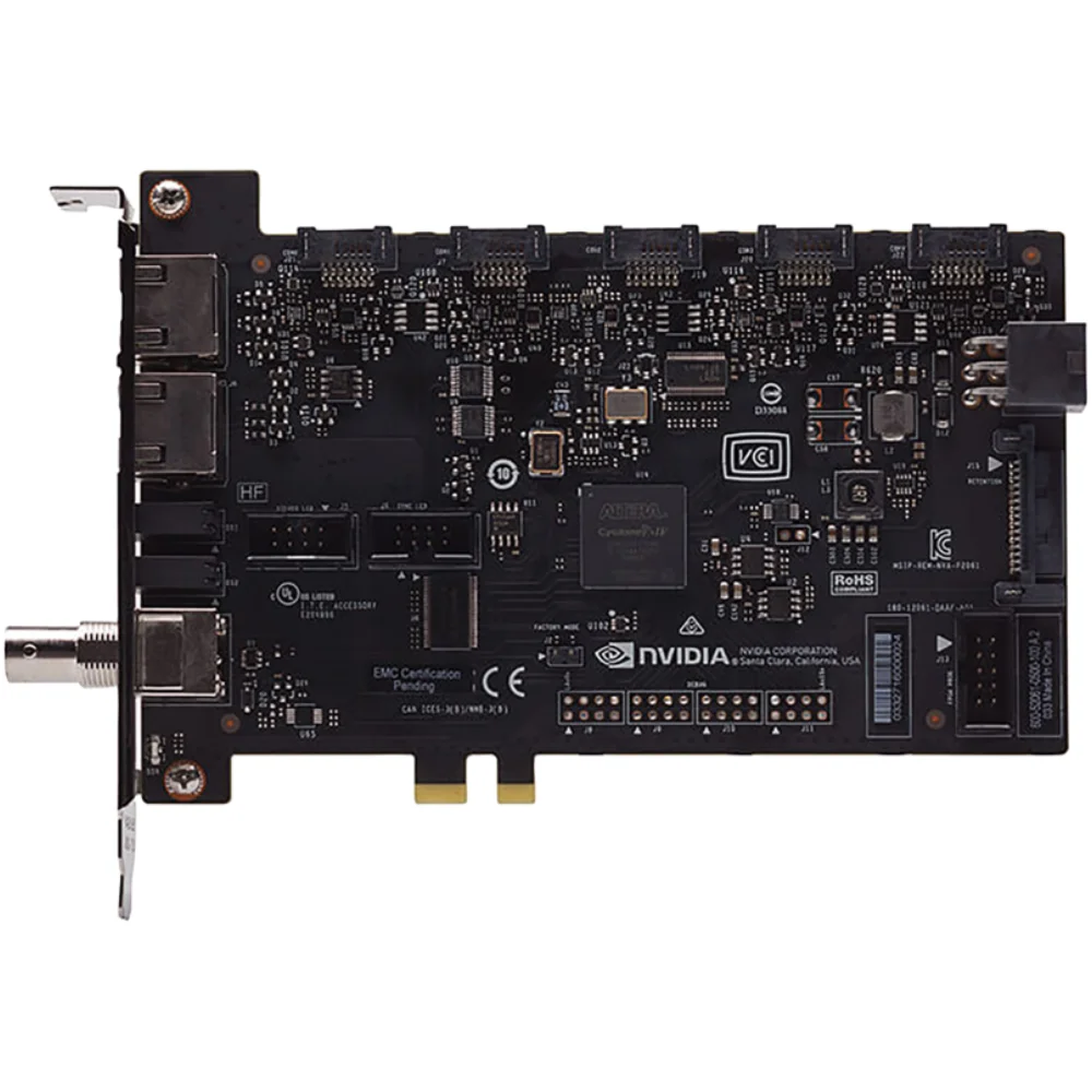 HP NVIDIA Quadro Sync II – Synchronizačná karta pre viacnásobné zobrazenie so štyrmi výstupmi a konektormi pre prepojenie HP NVIDIA Quadro Sync II – Synchronizačná karta pre viacnásobné zobrazenie so štyrmi výstupmi a konektormi pre prepojenie
