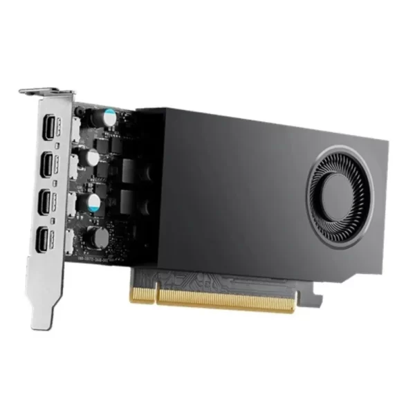 HP NVIDIA RTX A1000 8GB – Kompaktná profesionálna grafická karta s ventilátorom typu blower a štyrmi Mini DisplayPort výstupmi