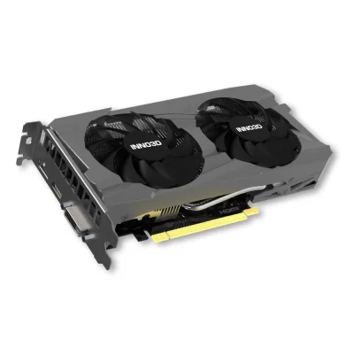 Inno3D GeForce RTX 3050 Twin X2 OC 8GB – Dvojventilátorová grafická karta s DVI a HDMI výstupmi