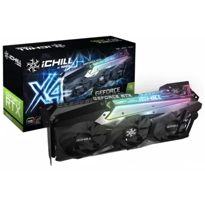 INNO3D GeForce RTX 3080 iCHILL X4 LHR – Balenie a karta s RGB podsvietením a výkonom pre náročné hranie