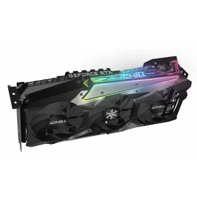 INNO3D GeForce RTX 3080 iCHILL X4 LHR – RGB grafická karta s 4 ventilátormi a agresívnym dizajnom
