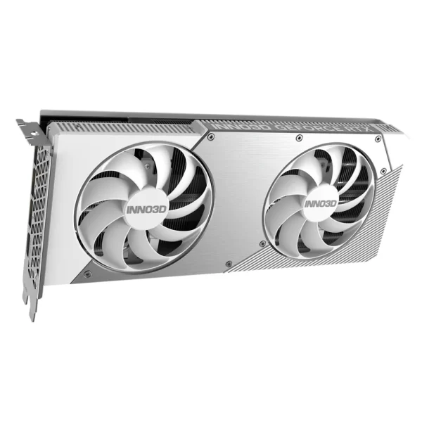 Inno3D GeForce RTX 5070 Twin X2 OC WHITE – Detaily chladiča a dizajnu bielej edície grafickej karty