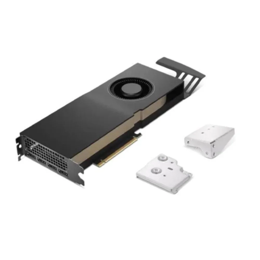 NVIDIA RTX A5500 24GB – Profesionálna blower grafická karta so štyrmi výstupmi, montážnymi držiakmi a opierkou NVIDIA RTX A5500 24GB – Profesionálna blower grafická karta so štyrmi výstupmi, montážnymi držiakmi a opierkou