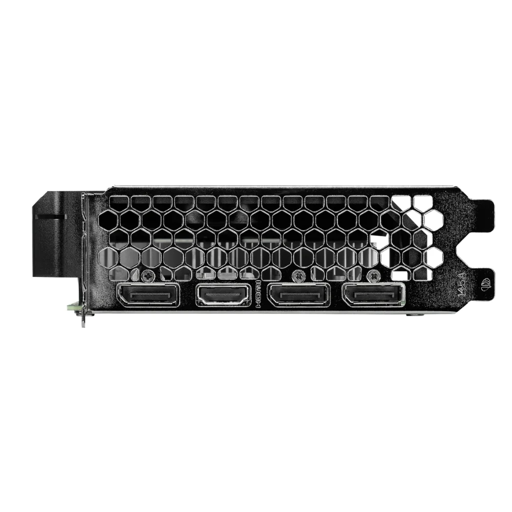 Palit GeForce RTX 4060 Ti StormX 8GB – Výstupy grafickej karty so štyrmi portmi Palit GeForce RTX 4060 Ti StormX 8GB – Výstupy grafickej karty so štyrmi portmi