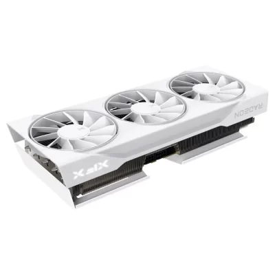 XFX Swift AMD Radeon RX 9070 OC White Triple Fan Gaming Edition – Detailný pohľad na výstupy a konektory