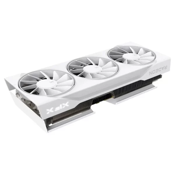 XFX Swift AMD Radeon RX 9070 OC White Triple Fan Gaming Edition – Detailný pohľad na výstupy a konektory