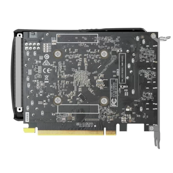 ZOTAC GAMING GeForce RTX 4060 8GB SOLO – Zadná strana PCB grafickej karty