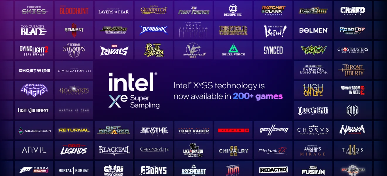 Intel XeSS 2 continues to grow: 200 games already supported by XeSS