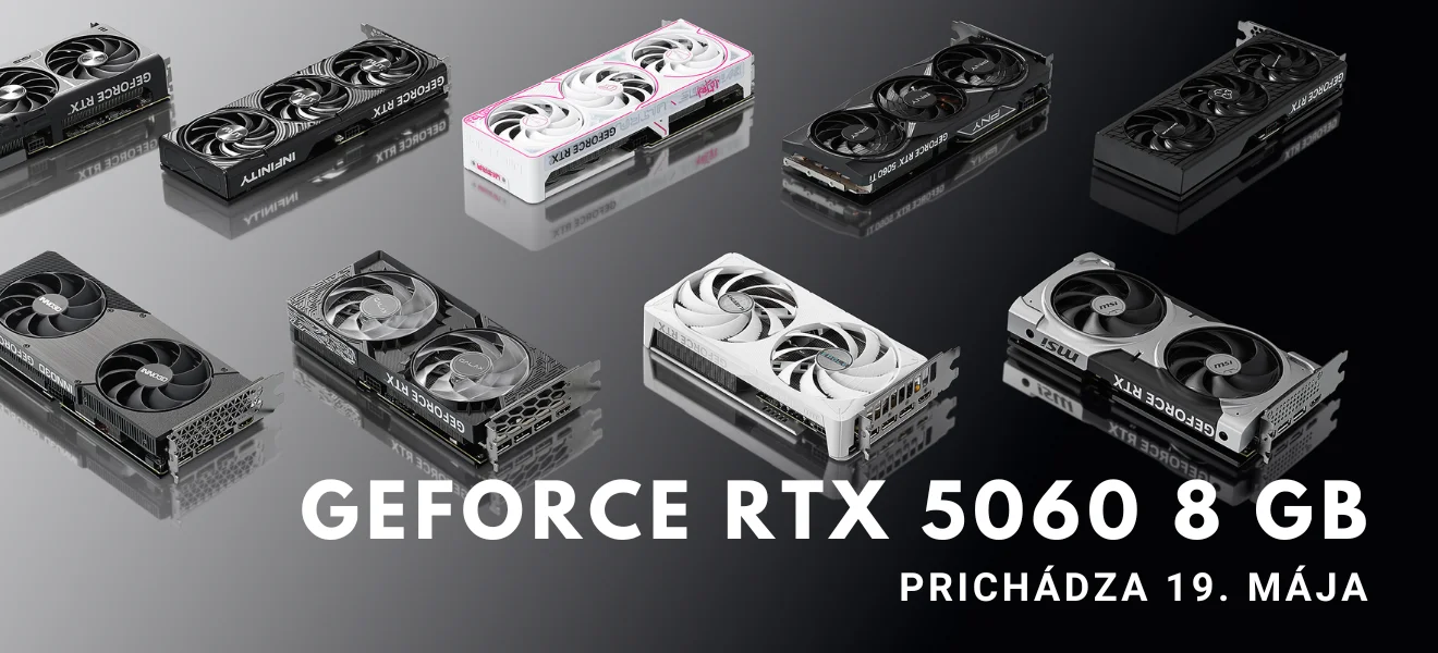 RTX 5060 prichádza 19. mája - Cena pod 300€ len na papieri