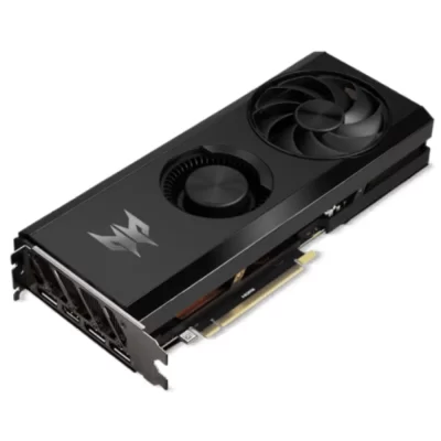 Acer Predator BiFrost Intel Arc A750 OC 8GB – Výkonná grafická karta s dvojitým chladením a čiernym dizajnom