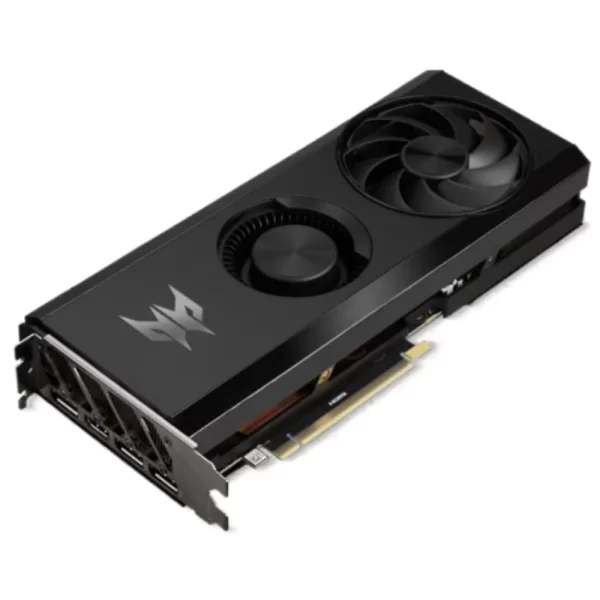 Acer Predator BiFrost Intel Arc A750 OC 8GB – Výkonná grafická karta s dvojitým chladením a čiernym dizajnom
