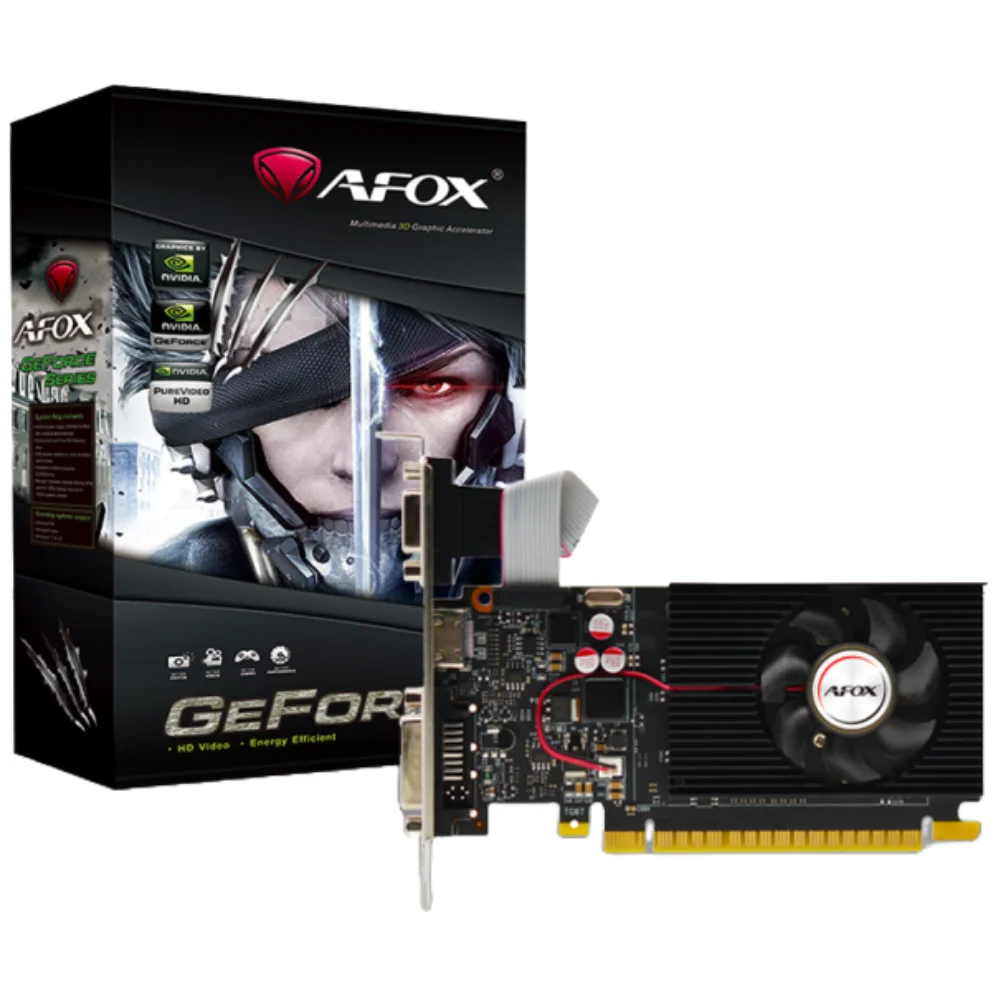 AFOX GeForce GT 730 4GB – Kompaktná grafická karta s jedným ventilátorom a chladičom AFOX GeForce GT 730 4GB – Kompaktná grafická karta s jedným ventilátorom a chladičom