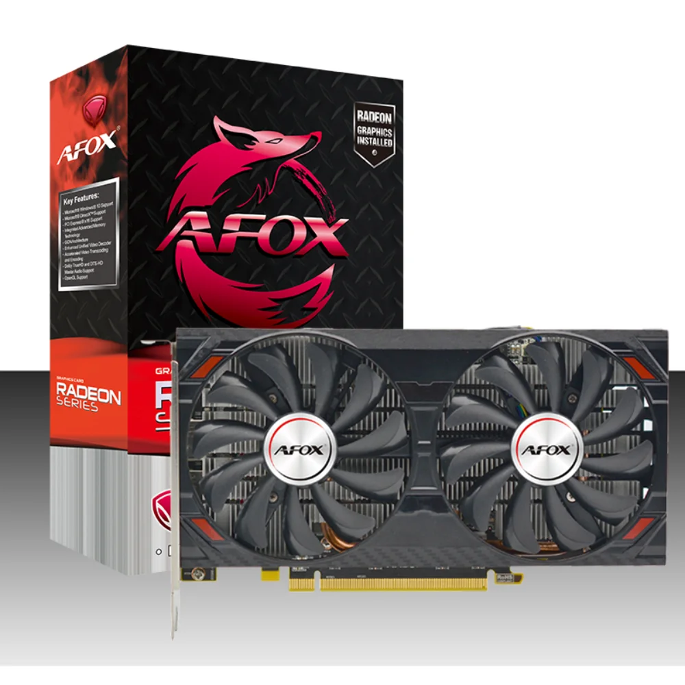 AFOX Radeon RX 5500 XT 8GB – grafická karta s krabicou AFOX Radeon RX 5500 XT 8GB – grafická karta s krabicou