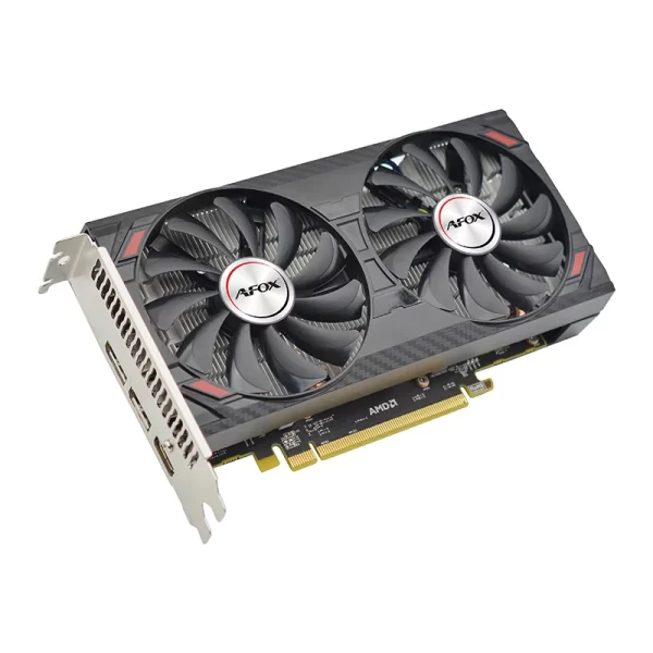 AFOX Radeon RX 5500 XT 8GB – šikmý pohľad na kartu