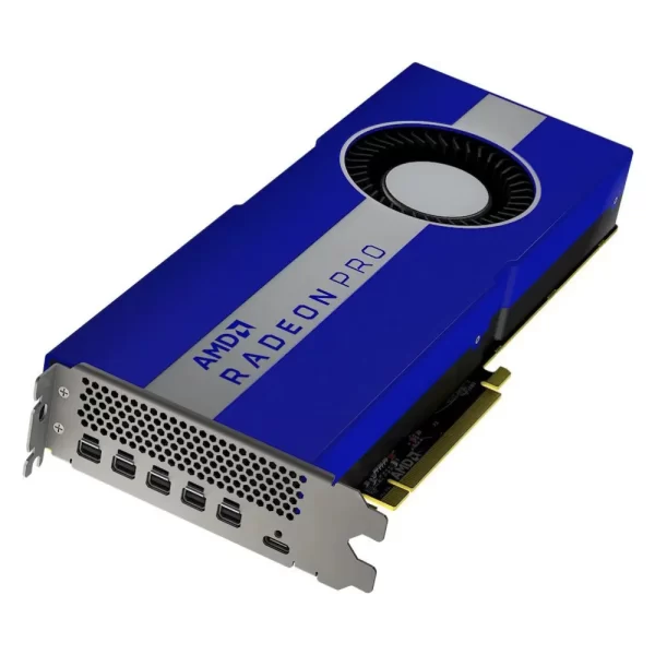 AMD Radeon Pro W5700 8GB – Grafická karta z bočného pohľadu