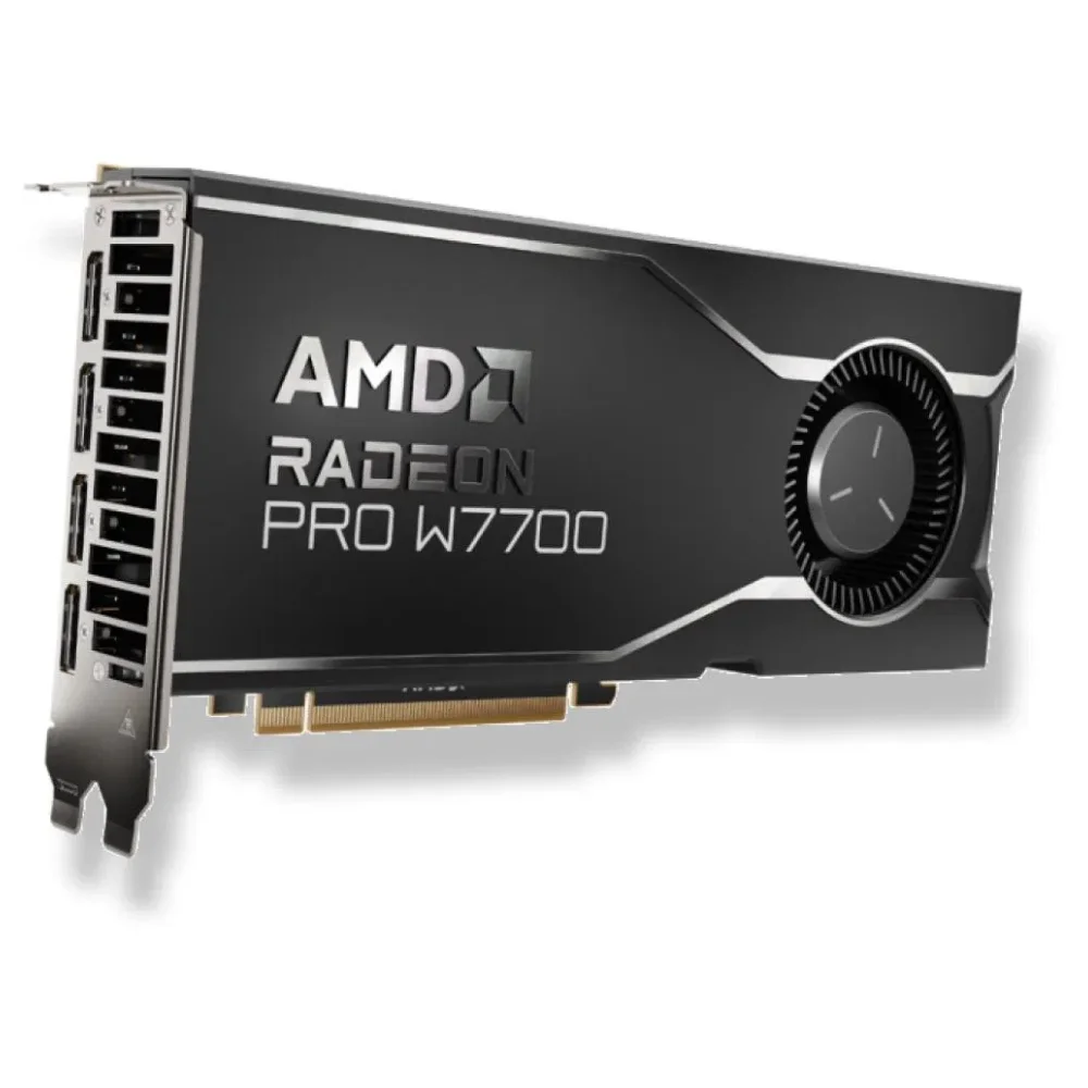 AMD Radeon PRO W7700 16GB – Profesionálna grafická karta s vylepšeným chladením a viacerými portami AMD Radeon PRO W7700 16GB – Profesionálna grafická karta s vylepšeným chladením a viacerými portami