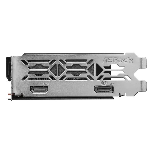 ASRock AMD Radeon RX 6500 XT Phantom Gaming D 4GB OC – Výstupný panel s konektormi