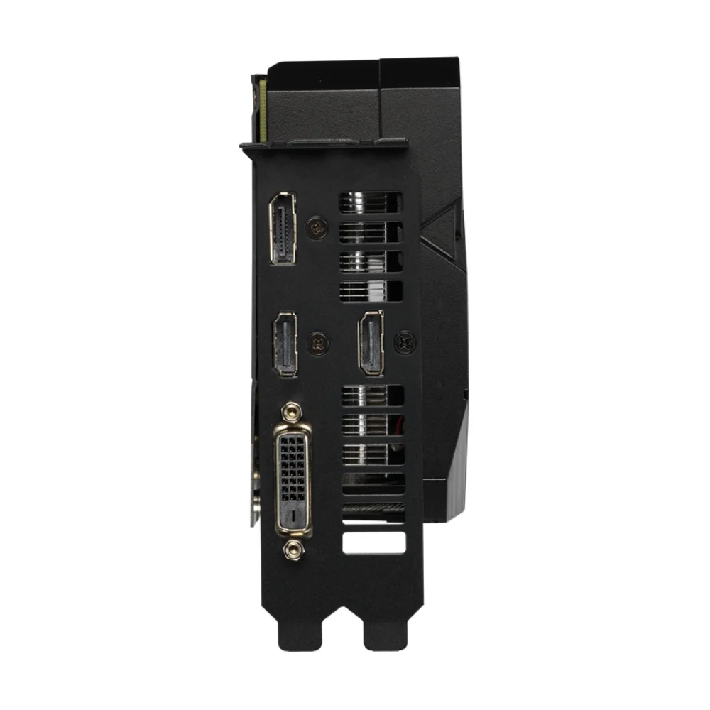 ASUS Dual GeForce RTX 2060 EVO 6GB – Portová výbava s DVI, HDMI a tromi DisplayPort výstupmi ASUS Dual GeForce RTX 2060 EVO 6GB – Portová výbava s DVI, HDMI a tromi DisplayPort výstupmi